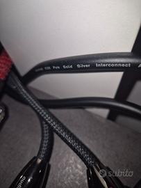 Cavi bilanciati in argento puro "solid core"