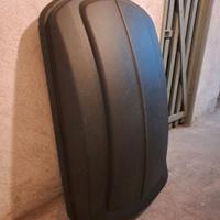Baule tetto+ barre portatutto.