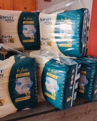 N.9 pacchi pannoloni mutandina Serenity unisex