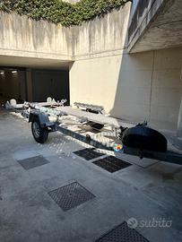 Carrello Rimorchio Ellebi 1300 KG Barca Gommone