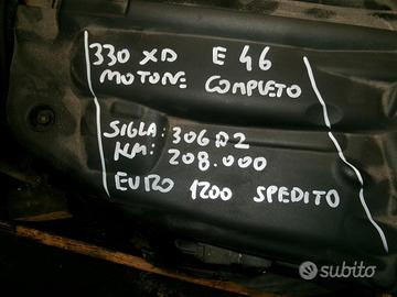 Motore bmw 330 xd e46