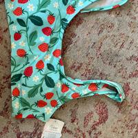 Top bikini sportivo Little Strawberries taglia S