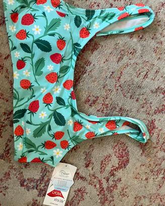 Top bikini sportivo Little Strawberries taglia S