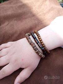 Bracciali etnici elasticizzati