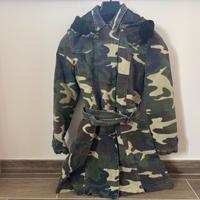 Cappotto militare da donna