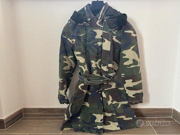 Cappotto militare da donna