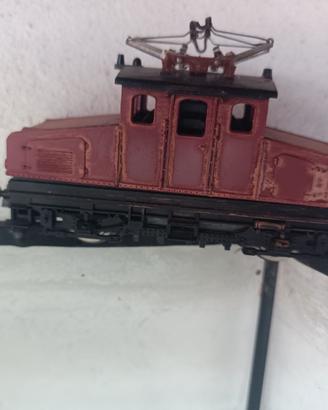 Set treno elettrico vintage H0: Locomotiva + Binar
