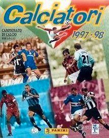 Set completo album calciatori panini 1997/98
