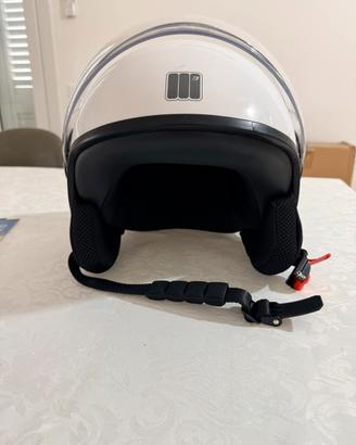 Casco jet motoclubo