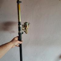 canna da pesca con mulinello