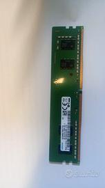 RAM Samsung DDR4 4 GB per PC Desktop - Perfettamen