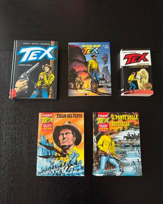 Lotto 5 fumetti Tex Bonelli/Mondadori