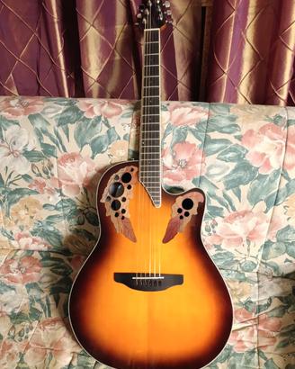 Ovation Celebrity Elite Super Shallow Cutaway Sunb