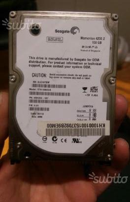 Hard disk 2.5 Ide 60gb