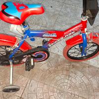 bici spiderman