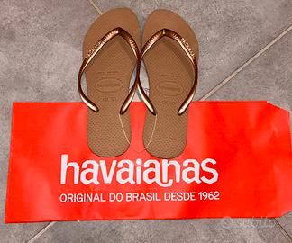 Havaianas Slim Logo metallico