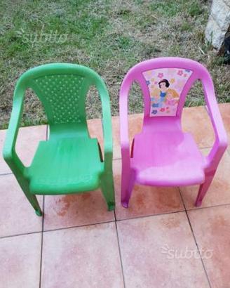 Sedie per bambini