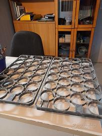 Portavaso / Pannello per vasetti Ø 8 cm – 24 fori