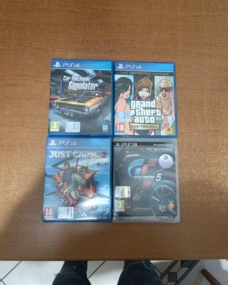 giochi PS4/ps3