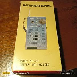 RADIO MOD. NL-333 FM-AM International (nuova in sc