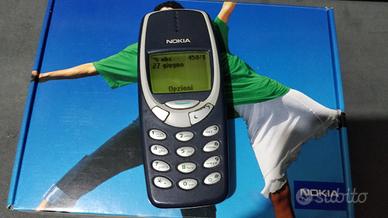 Nokia 3310 (2000) funzionante con box e accessori