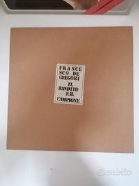 2 LP Francesco De Gregori Il bandito e il campione