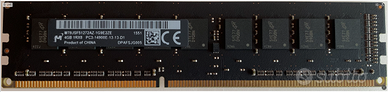 Moduli Ram 4 GB 240-pin PC3-14900 (1866 MHz) DDR3