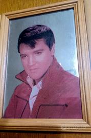 Quadretto specchio di Elvis Presley 70/80