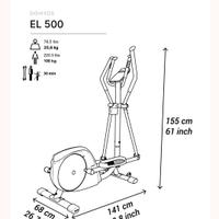 Bicicletta ellittica Domyos 500