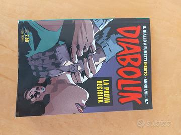 DIABOLIK INEDITO N.7 ANNO LVII LA PROVA DECISIVA