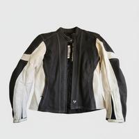 Giacca moto di pelle da donna