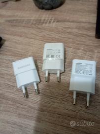 Lotto 3 Caricatori USB Originali (Samsung e Huawei