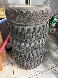 Cerchi off road montati su nissan patrol