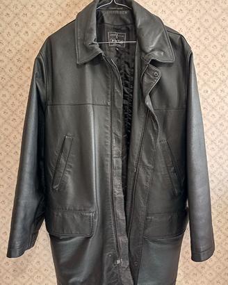 Cappotto in vera pelle