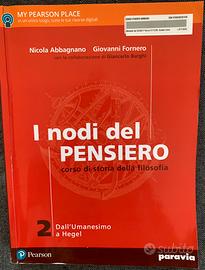 Libro di filosofia “I nodi del pensiero 2”