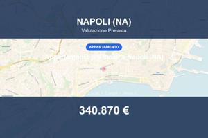 Immobile in asta di 90 m² con box auto a Napoli