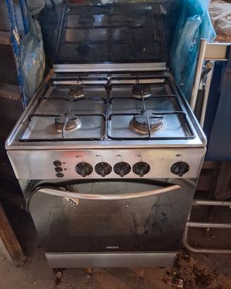 Cucina a gas 4 fuochi Nillei Electricgril