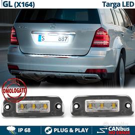 Luci Targa LED per MERCEDES GL X164 CANbus 6500K