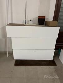 Parete attrezzata, 4 elementi