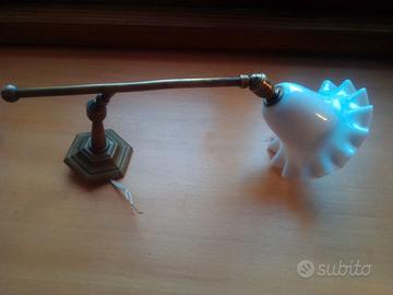 Lampada da parete antica, snodabile