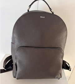 Bally Zaino Capitol in pelle martellata marrone nu