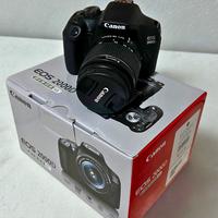Canon EOS 2000D + 18-55mm - garanzia + assicuraz