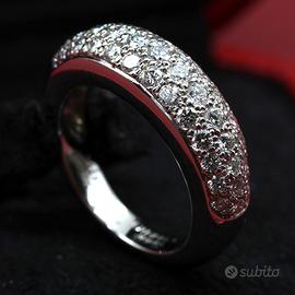 Anello Cartier Platino e Diamanti