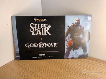 Magic the Gathering Secret Lair X God of War Foil