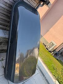 BAULE TETTO UNIVERSALE + BARRE PORTA PACCHI BAULE