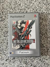 Metal Gear solid 2 Platinum Ps2 completo italiano
