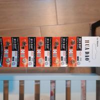 10 batterie per orologio 377 lr626