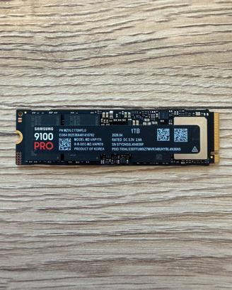 Samsung SSD 9100 Pro 1TB PCle 5.0 14800 MB/s 2280