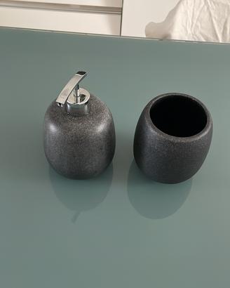 Set portasapone e potta spazzolini