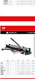 tagliapiastrelle rubi 120 cm